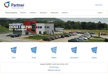 Tablet Screenshot of okna-partner.pl